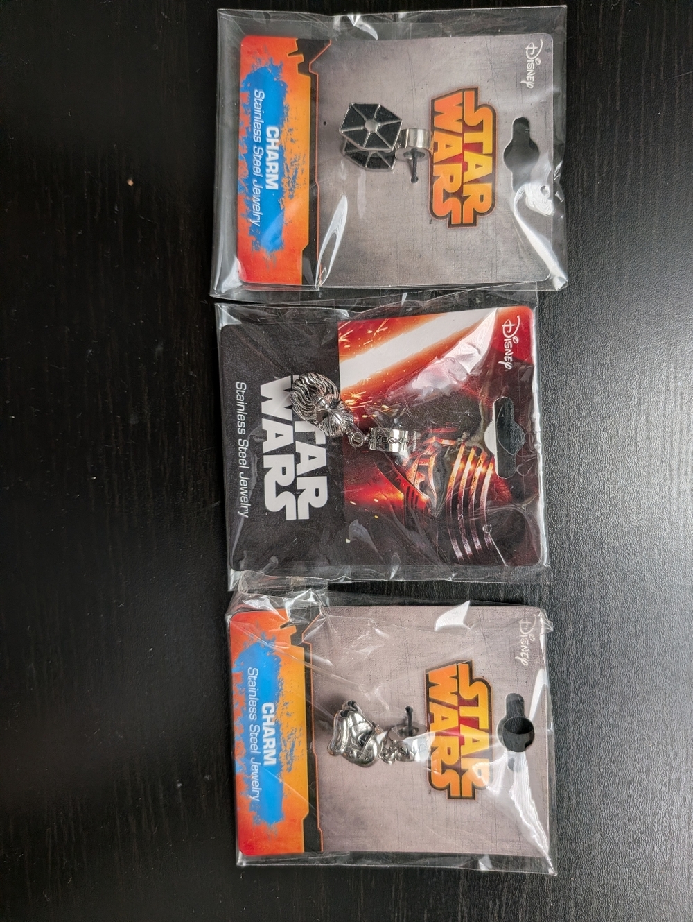 Star Wars Stainless Steel Charms
